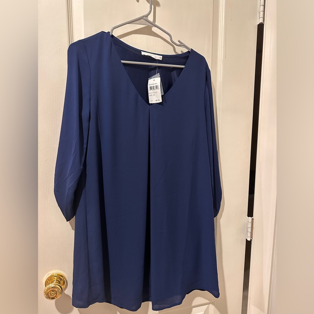 Lush Navy Dress